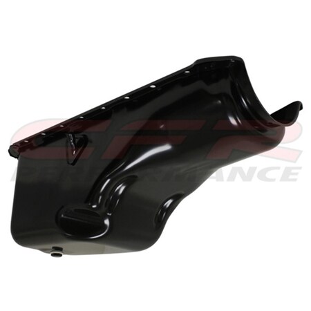 Cfr Performance 6 Quart Capacity Truck Oil Pan - Black for 1966-Up Chevy Big Block HZ-9394-PBK